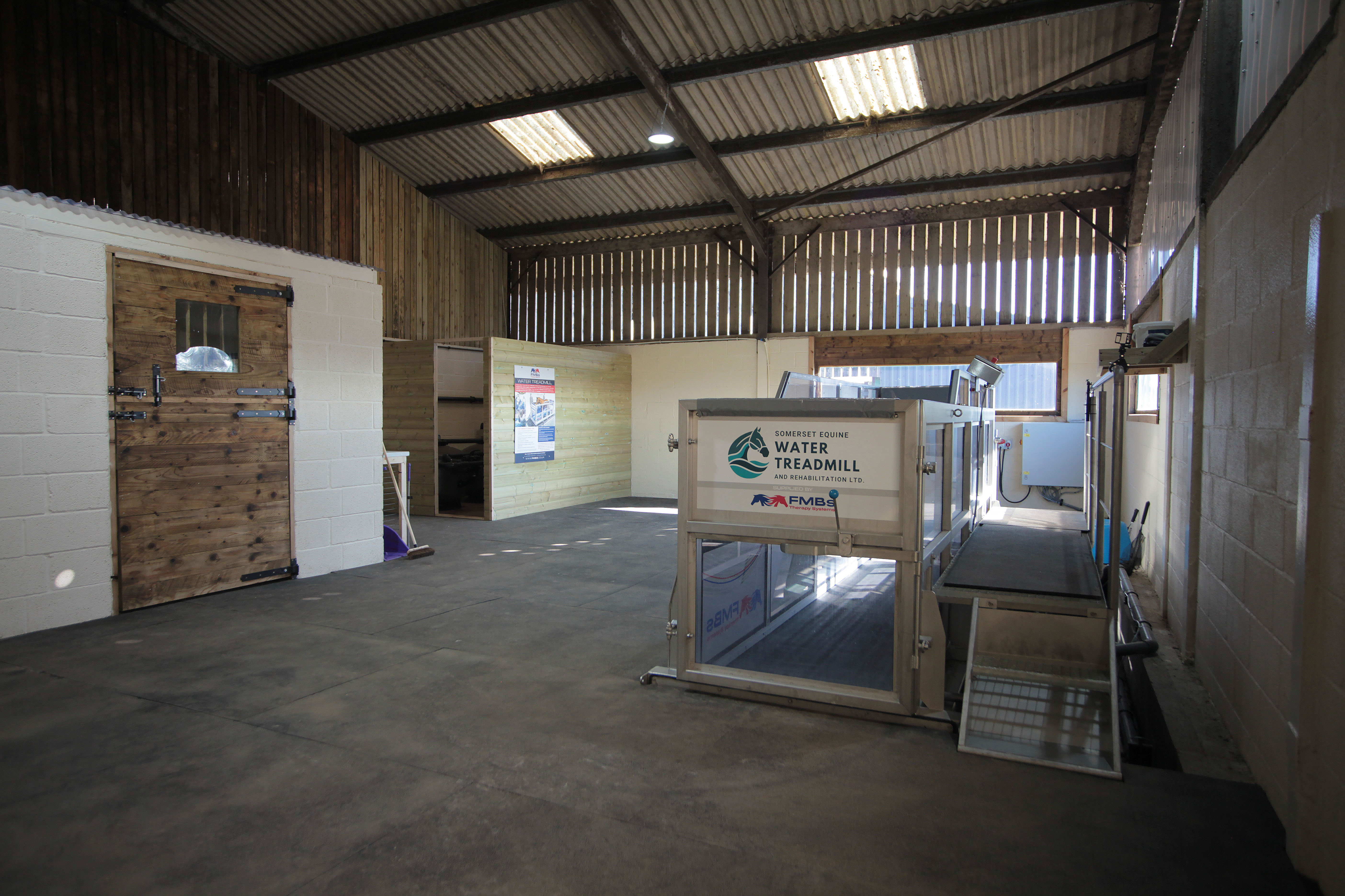 Our water treadmill facility
